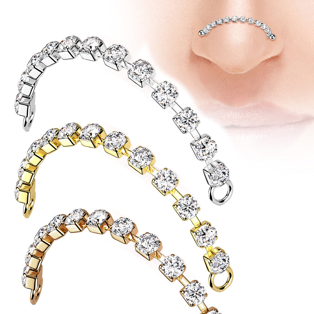 liitosketju crystal silver, gold ja rosegold