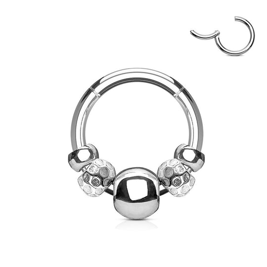 1.2mm Clicker Rengas Steel Beads