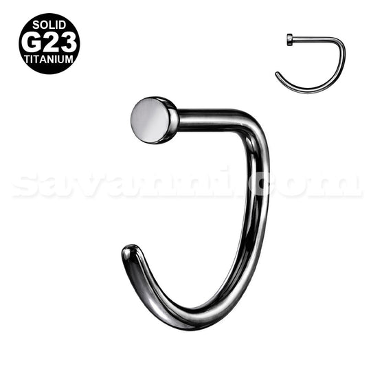 Titaani Nenärengas D-malli 0.8mm