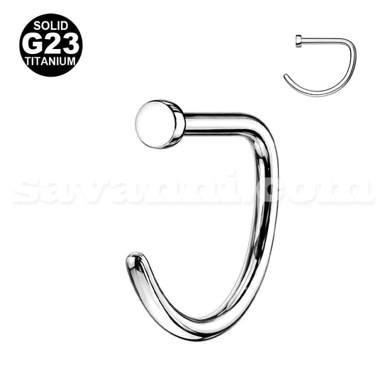 Titaani Nenärengas D-malli 0.8mm