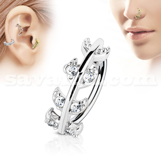 Lävistysrengas Lehdet Zirkon