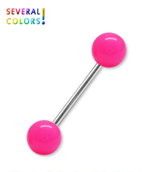 Rustokoru värikkäillä palloilla