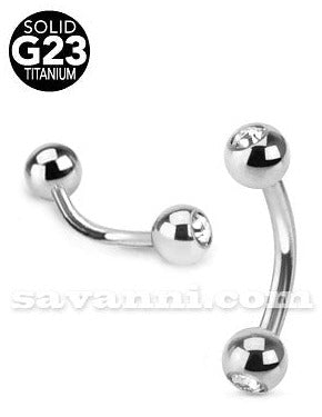 1.2mm Banaani Titaani Strassipäällä