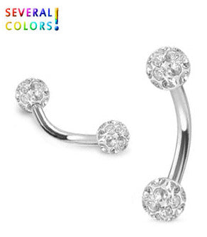 1.2mm Banaani Crystal Pallot 3mm