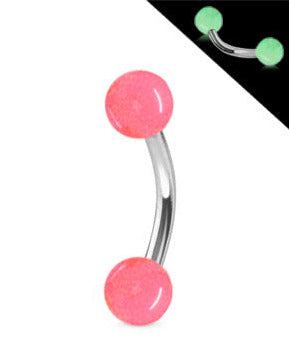 1.2mm Banaani Loistaa Pimeässä Pallot 4mm