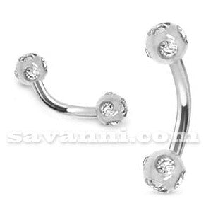 1.2mm Banaani "Tiffany Cut"