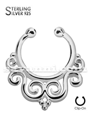 Hopea Feikki Septum Tribal Swirls