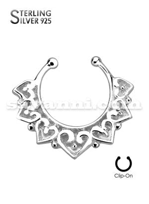 Hopea Feikki Septum Heart Tribal Fan