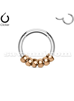 1.2mm Helmi Segmenttirengas Clicker