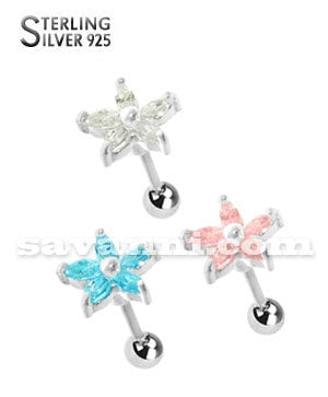 Rustokoru kukka hopea