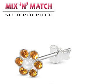 Hopeakorvakoru Helmiäiskukka