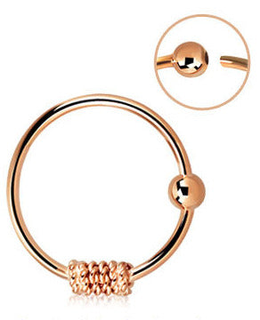 Hopearengas Balinese Wire Rose Gold