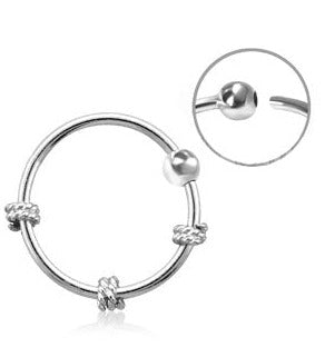 Hopearengas Triple Twisted Wire