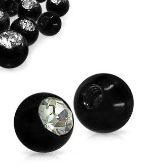1.6mm Irtopallo Musta Strass