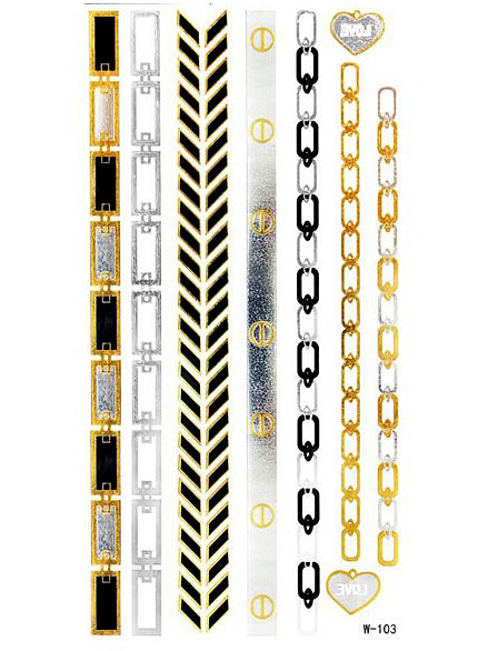 Korutatuointi Chain Bands