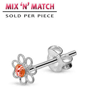 Hopeakorvanappi Kukka Strassikivellä