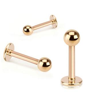 Labret rose gold