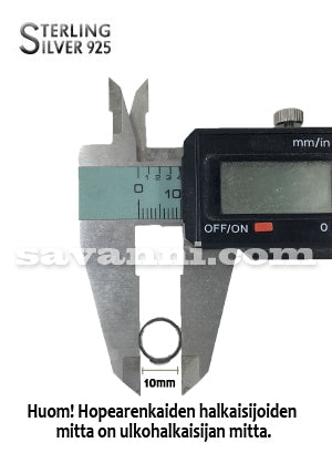 Musta Hopearengas Smooth