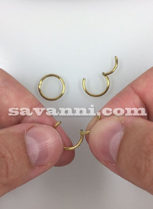 1.0mm Kullanvärinen Segmenttirengas Clicker