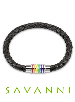 Nahkaranneke PRIDE