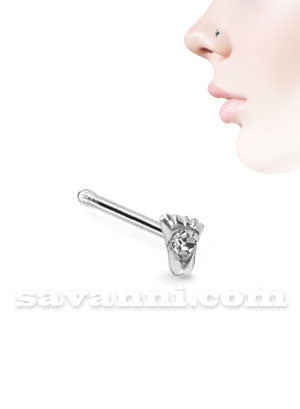 Hopea Nenäkoru Pallotaustalla Footprint