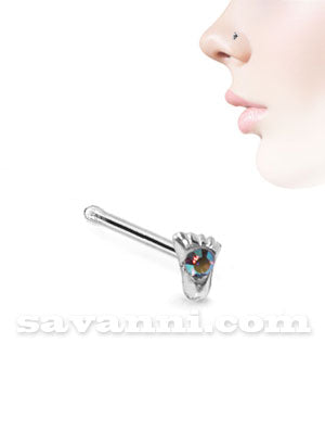 Hopea Nenäkoru Pallotaustalla Footprint