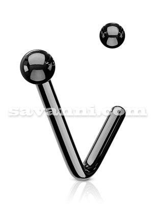 L-Taivutettu Nenäkoru Pallo