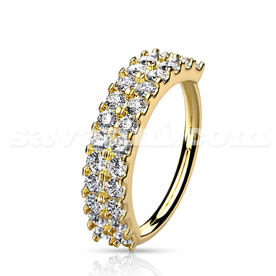 Lävistysrengas Double Zircon Line