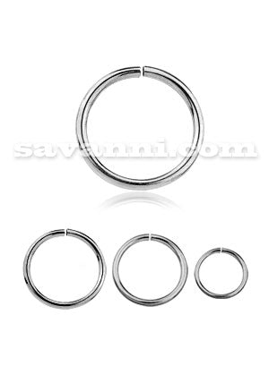 1.6mm Avonainen Sileä Lävistysrengas