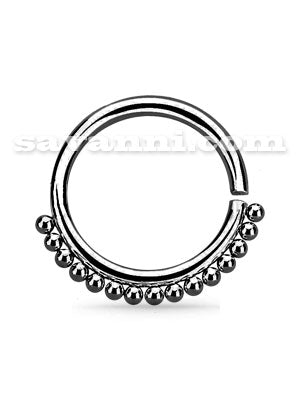 1.2mm Lävistysrengas Beaded Trim