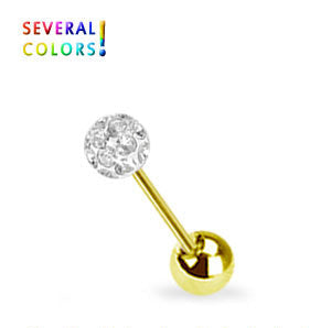 Kullanvärinen rustokoru crystal