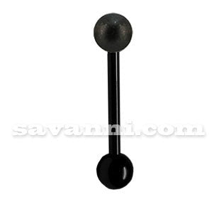 Musta rustokoru sand blast