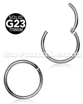 1.0mm Segmenttirengas Clicker Titaani