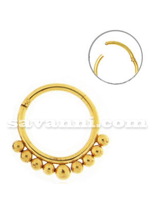 1.2mm Segmenttirengas Clicker Tribal Balls