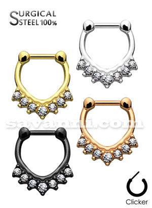 Septum clicker