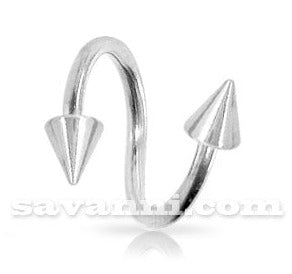 1.6mm Spiraali Piikeillä