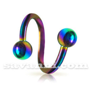 1.6mm Spiraali Rainbow