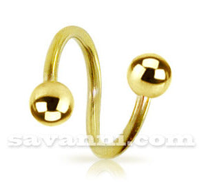 1.6mm Kullanvärinen Spiraali