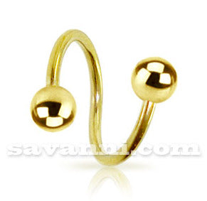 1.2mm Kullanvärinen Spiraali