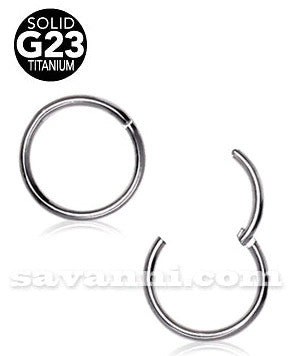 1.6mm Segmenttirengas Clicker Titaani