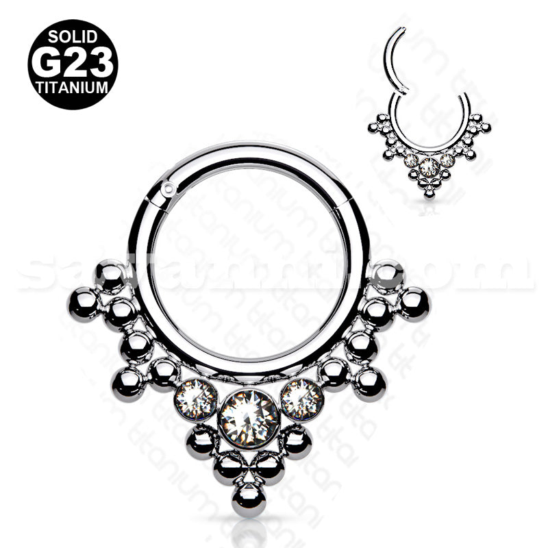 Titaani clicker zirkonit