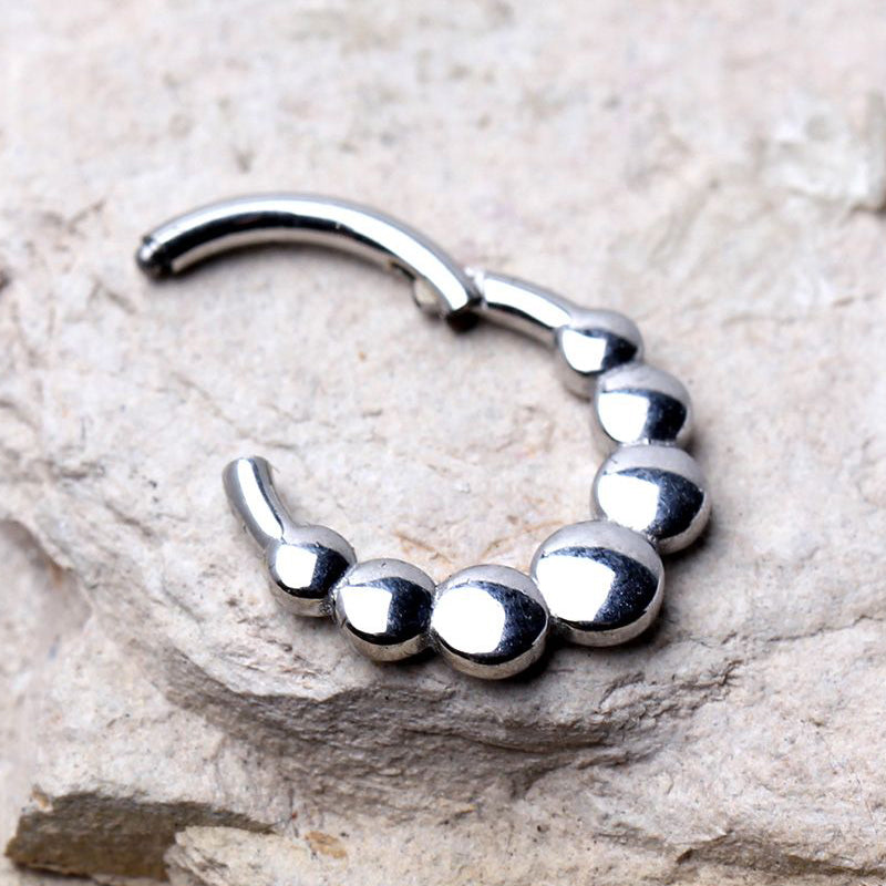 1.2mm Clicker Rengas Flat Balls