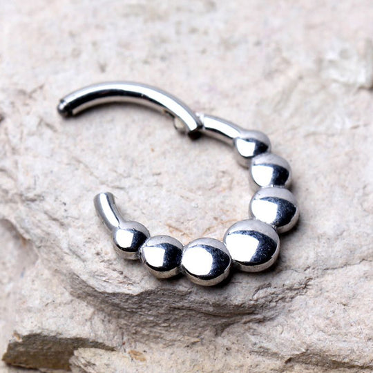 1.2mm Clicker Rengas Flat Balls