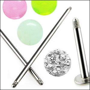 LOOSE BODY JEWELRY PARTS