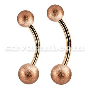 Napakoru rose gold sand blast
