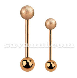 Rustokoru rose gold sand blast